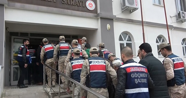 Hatay’da göçmen kaçakçılarına darbe: 10 gözaltı