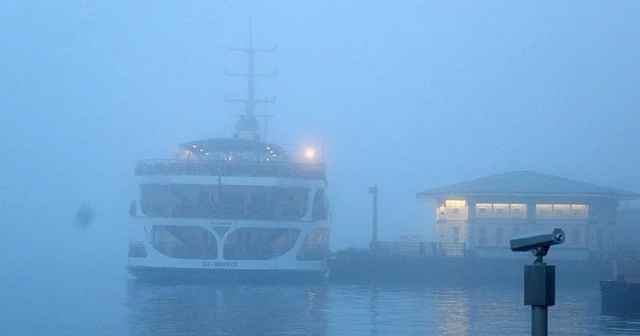 İstanbul'da deniz ulaşımına lodos engeli