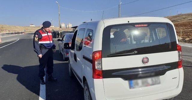 Jandarmadan çakar lamba denetimi