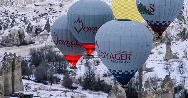 Kapadokya’da balonlar 6 günün ardından havalandı