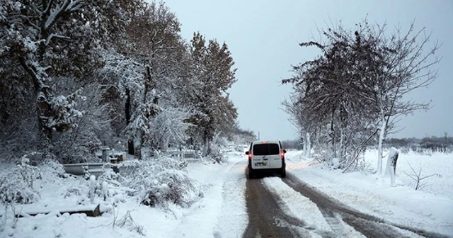 Kar Balkanlara açılan sınır kapısından girdi