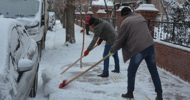 Kar vatandaşa çile olmadı