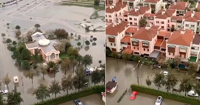 Karşıyaka'da deniz ile kara birleşti