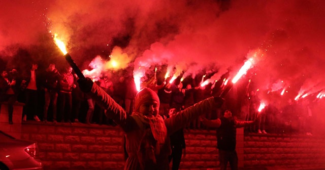 Kayserispor&#039;a &#039;meşaleli&#039; destek