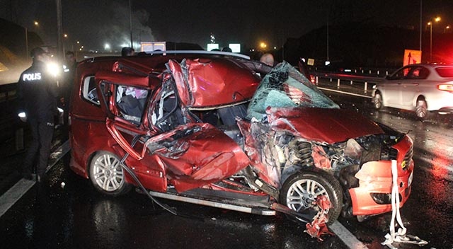 Kocaeli&#039;de trafik kazası: 1 ölü, 5 yaralı