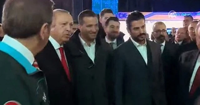 Kuruluş Osman'ın yıldızı Burak Özçivit yerli otomobil tanıtım törenine katıldı