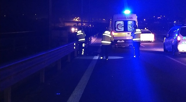 Kuzey Marmara otoyolunda feci kaza: 1 ölü