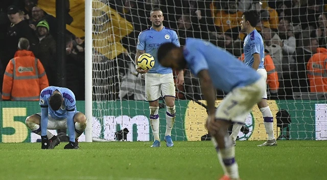 Manchester City, deplasmanda Wolverhampton'a 3-2 mağlup oldu