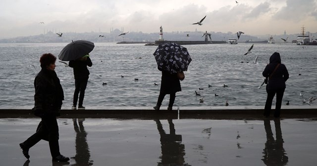 Meteoroloji&#039;den İstanbul için yağış ve soğuk hava uyarısı