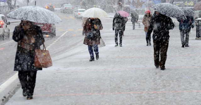 Meteoroloji'den sağanak ve kar uyarısı