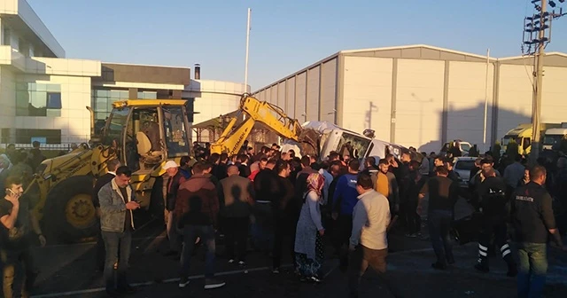 Öğrenci servisi kaza yaptı: 1 ölü