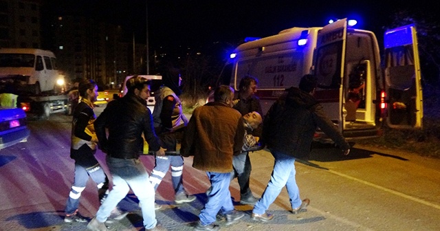 Ordu’da trafik kazası: 1’i çocuk 4 yaralı