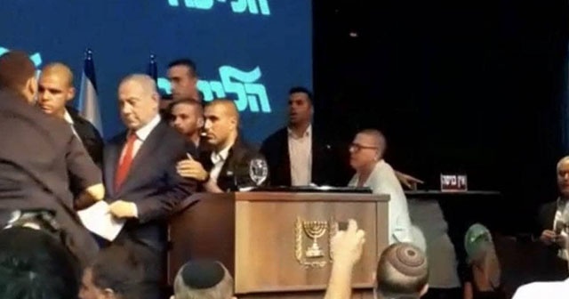 Roket sirenleri çaldı, Netanyahu sığınağa indi