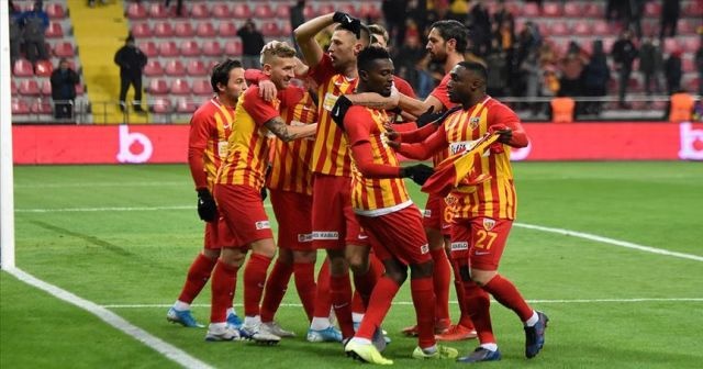 Süper Lig&#039;de haftanın kapanış maçını İM Kayserispor kazandı