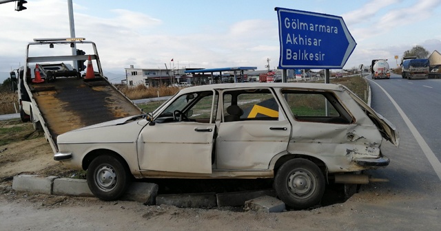 Tır ile otomobil çarpıştı: 1 ölü, 1 yaralı