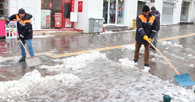 Yozgat’ta kar yağışı