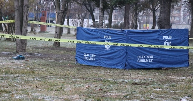 58 yaşındaki yaşlı adam parkta ölü bulundu