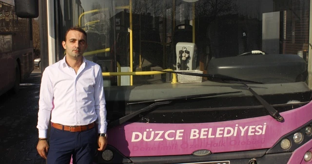 Acil servise otobüs ile götürdü