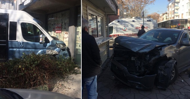 Ankara&#039;da feci kaza! 7 yaralı