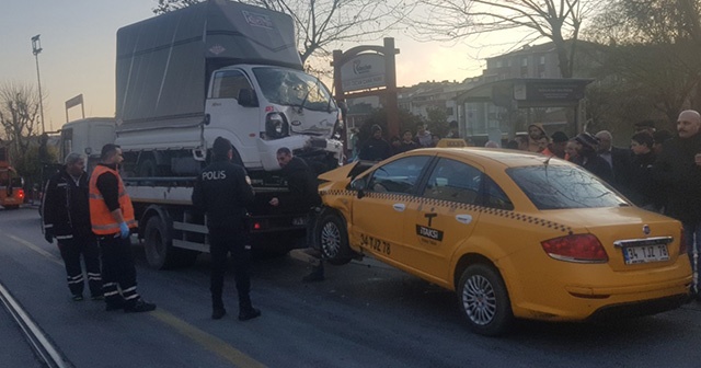 Bağcılar&#039;da trafik kazası