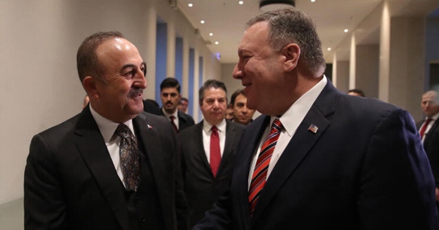 Bakan Çavuşoğlu, Berlin&#039;de ABD&#039;li mevkidaşı ile bir araya geldi