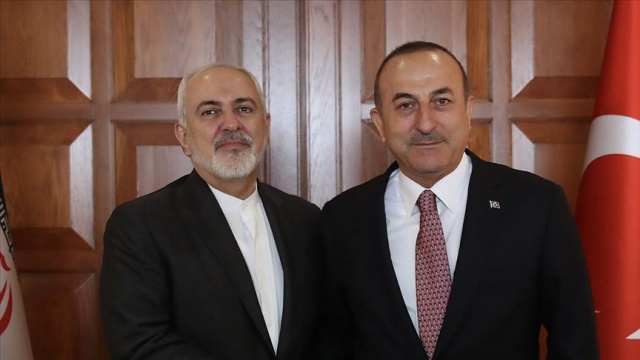 Bakan Çavuşoğlu,  İran Dışişleri Bakanı Cevad Zarif ile görüştü.