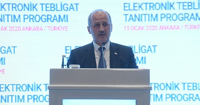 Bakan Turhan: &#039;Elektronik Tebligat Sistemi ile gecikmeler ve mağduriyetler tarih olacak&#039;