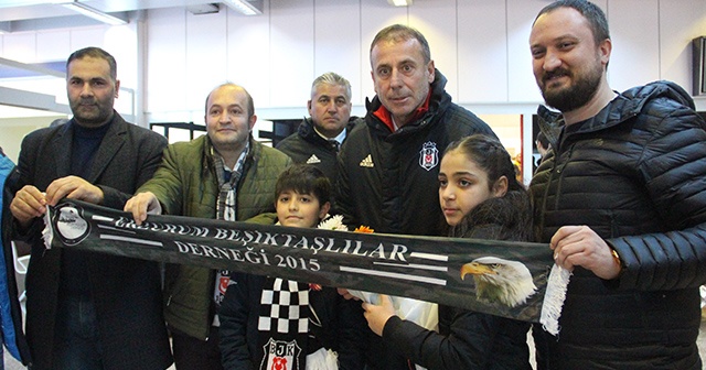 Beşiktaş, kupa maçı için Erzurum’a geldi