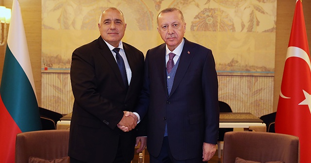 Cumhurbaşkanı Erdoğan, Bulgaristan Başbakanı Borisov’u kabul etti