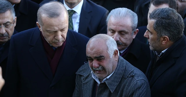 Cumhurbaşkanı Erdoğan deprem bölgesinde