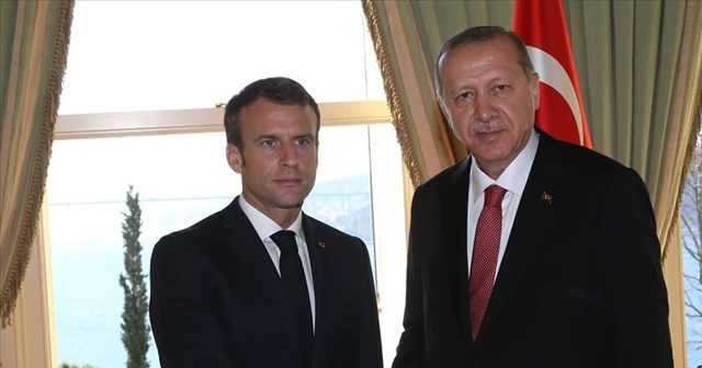 Cumhurbaşkanı Erdoğan, Macron ile telefonda görüştü