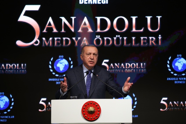 Cumhurbaşkanı Erdoğan: &#039;Yüzyılın Anlaşması&#039; bir işgal projesidir