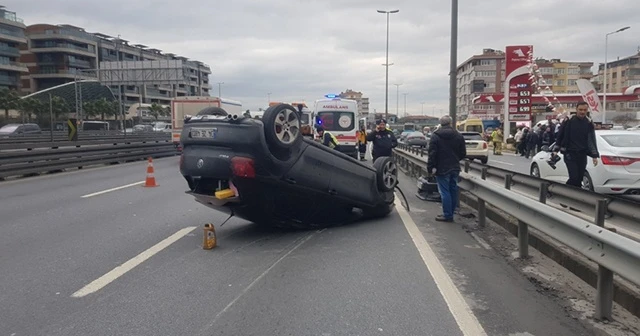 E-5’te makas terörü kamerada