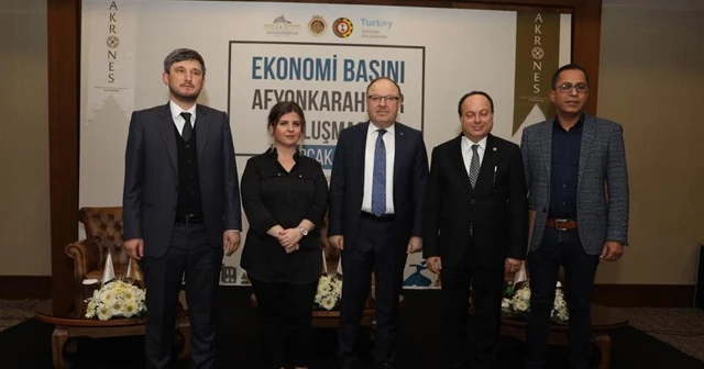 Ekonomi basını Afyonkarahisar'da buluştu
