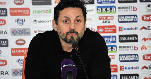 Erol Bulut: '3 puanı aldığımızdan dolayı mutluyuz'