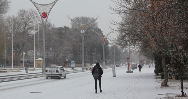 Erzincan&#039;da karla karışık yağmur ve kar yağışı bekleniyor