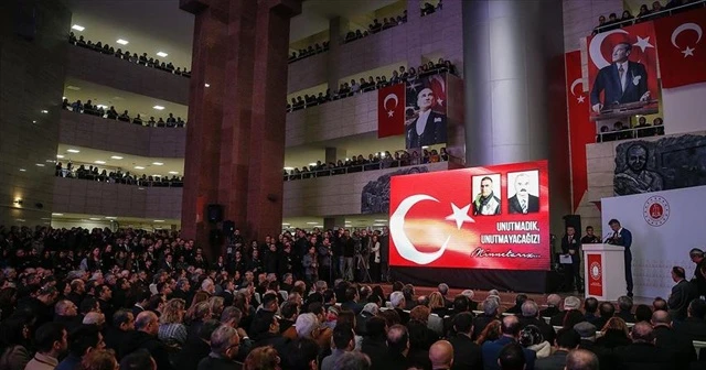 Fethi Sekin ve Musa Can için anma töreni