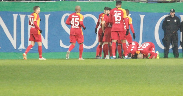 Galatasaray deplasmandan avantajla döndü