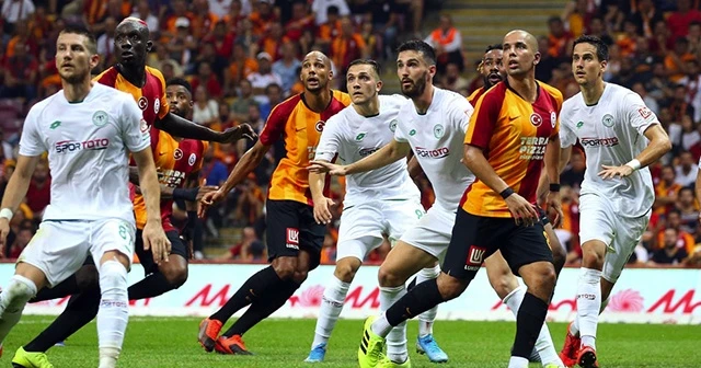 Galatasaray, Konyaspor deplasmanında