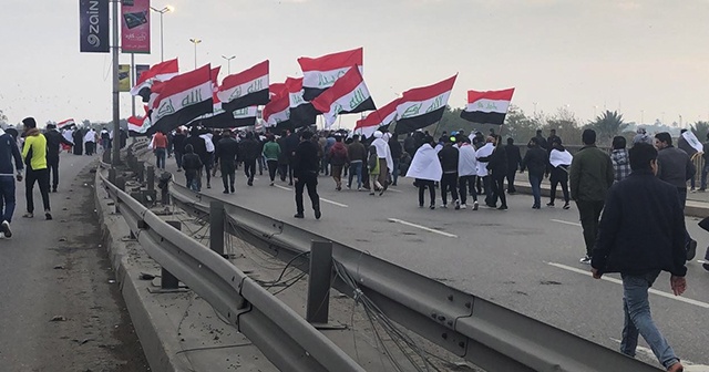 Irak&#039;ta bu kez ABD karşıtı protestolar başladı