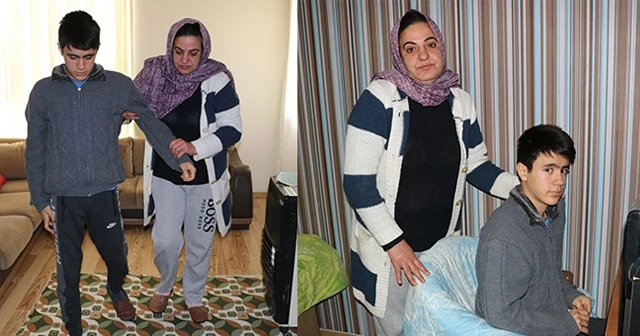 Kas hastası genç, günden güne eriyor