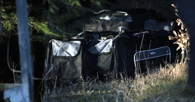 Kırklareli&#039;nde planörden atıldığı iddia edilen 6 çantada uyuşturucu madde bulundu