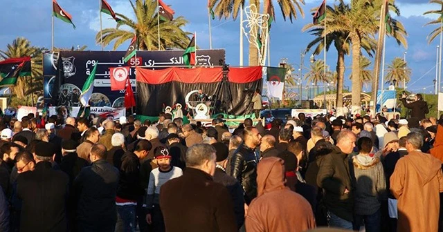 Libya'da Hafter'e bağlı milislerin saldırıları protesto edildi