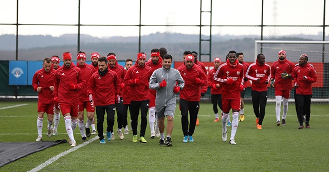 Lider Sivasspor, Beşiktaş maçının hazırlıklarını tamamladı