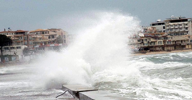 Meteoroloji uyardı! Ege Denizi’nde fırtına bekleniyor