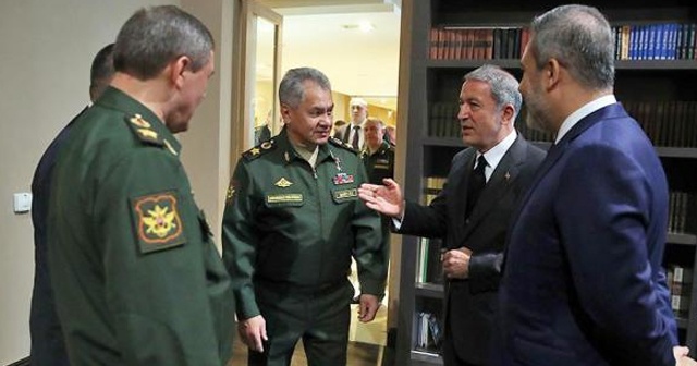 MİT Başkanı Hakan Fidan, Rus Savunma Bakanı ile görüştü