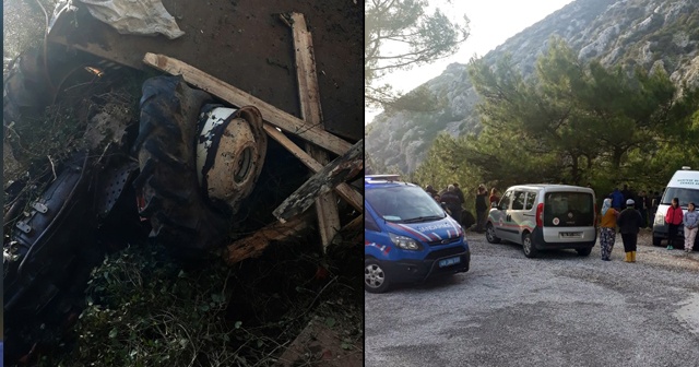 Muğla’da traktör kazası: 1 ölü