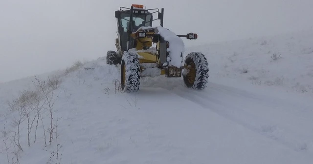 Muş’ta 95 köy yolu ulaşıma kapandı