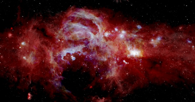 NASA, Samanyolu Galaksisi&#039;nin merkezini görüntüledi