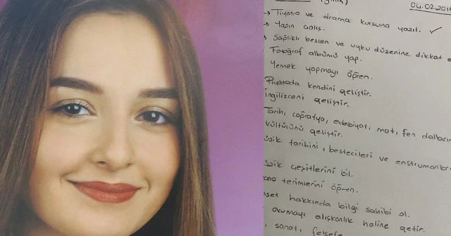 Öldürülen Ceren’in günlük notları ortaya çıktı